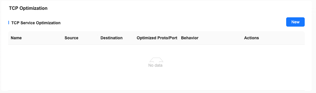 TCP Optimization