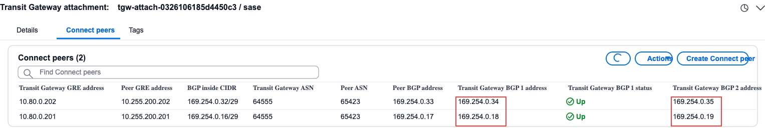 BGP configuration requirements