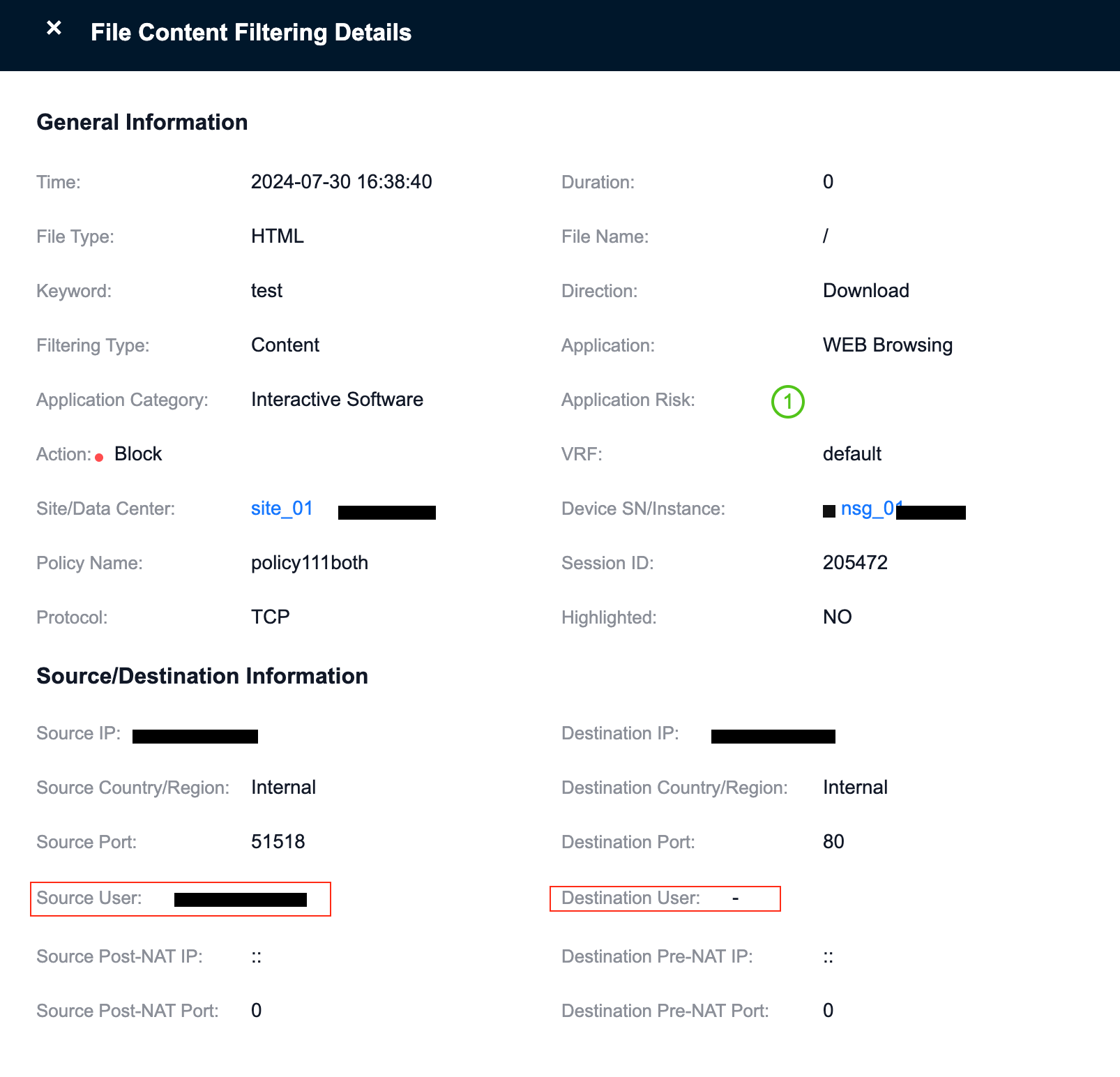 Security Log 1