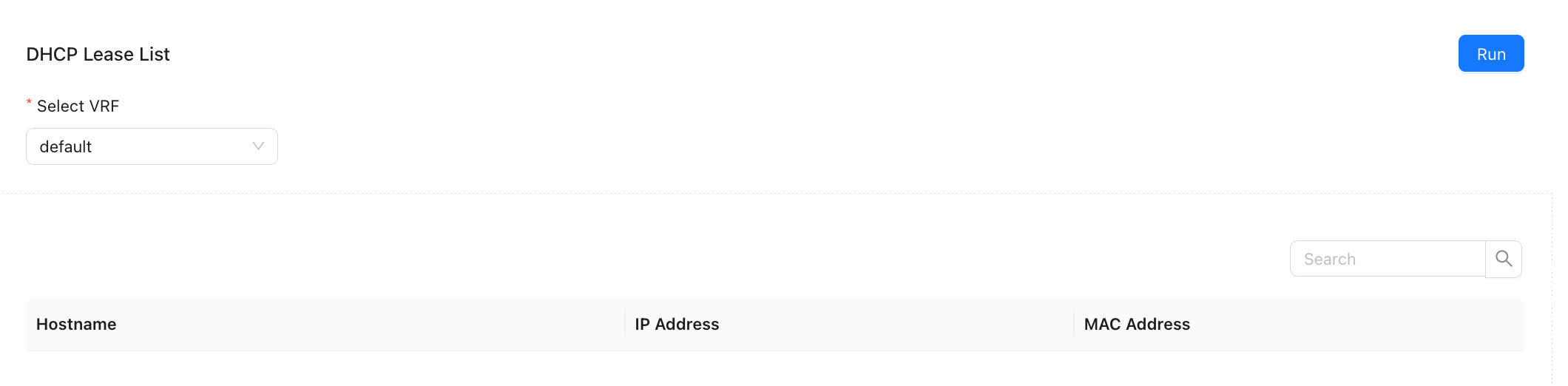 dhcp host