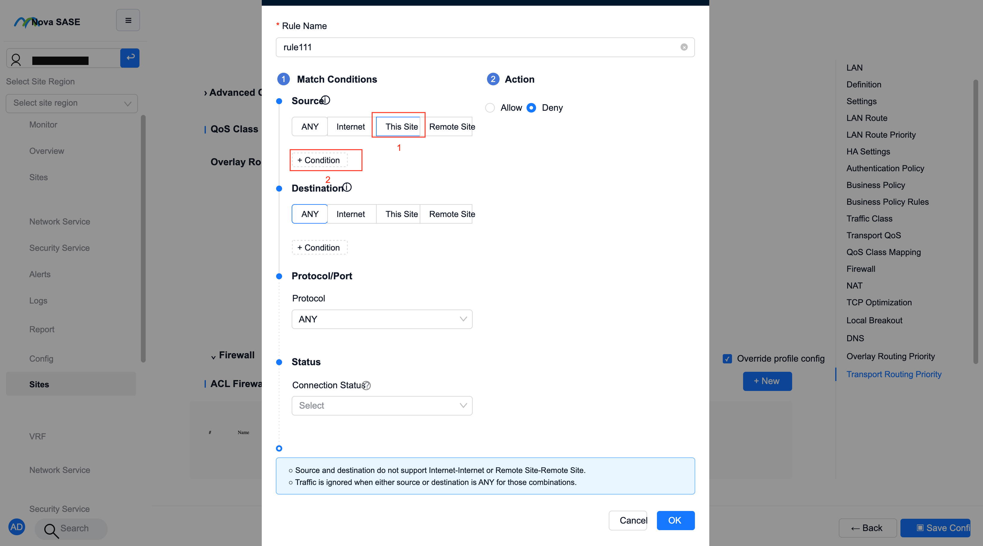 Use identity information in policy 1