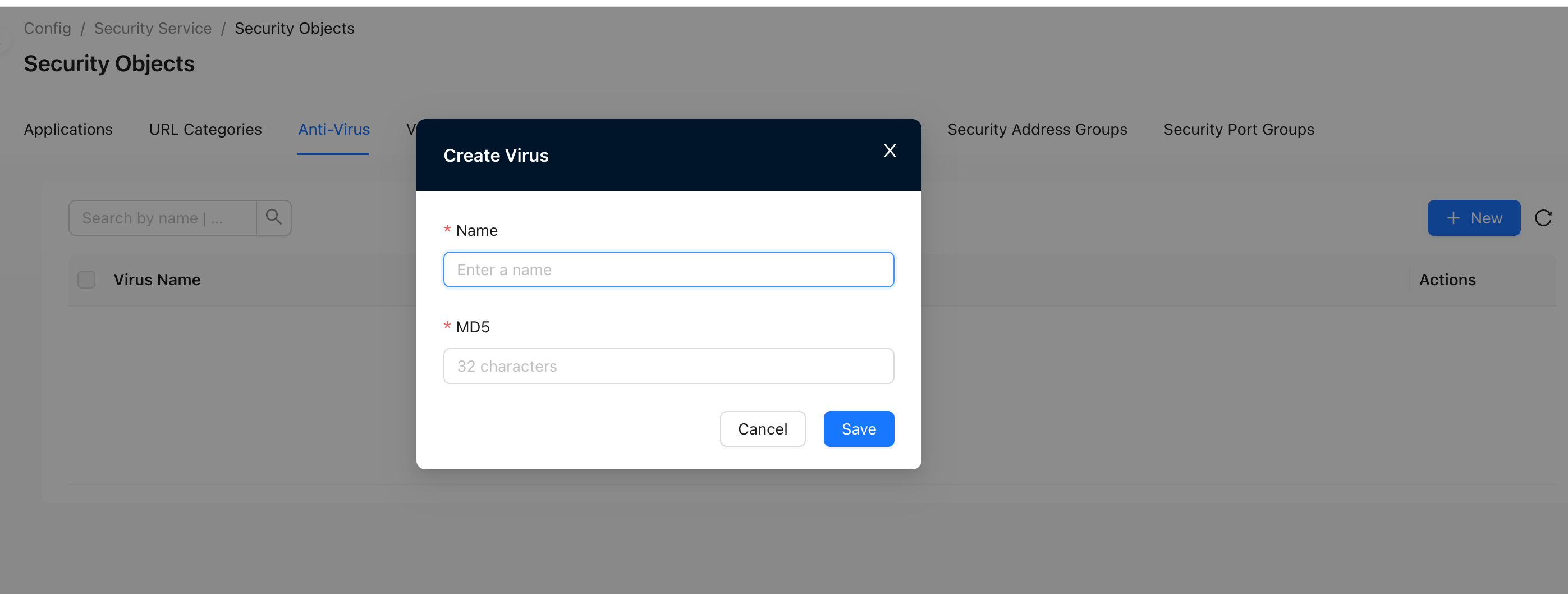New virus