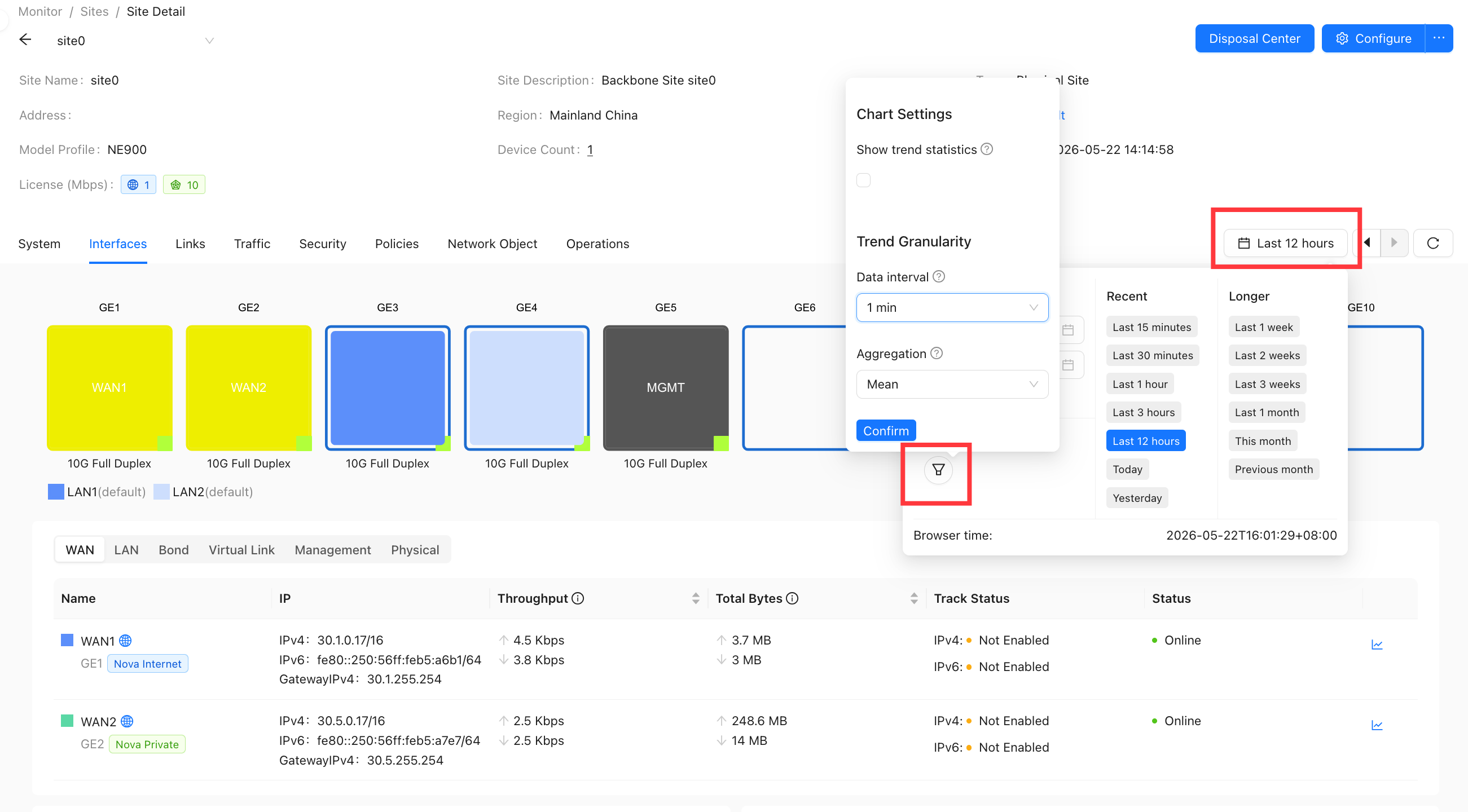 Display burst bandwidth