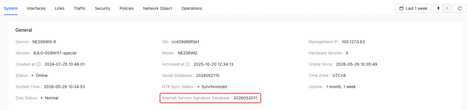 Version Information